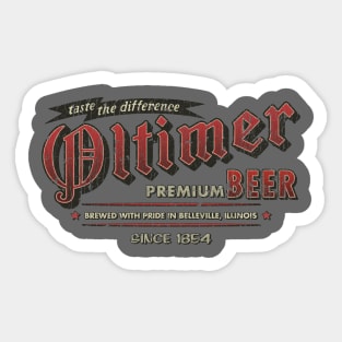 Oltimer Beer Sticker